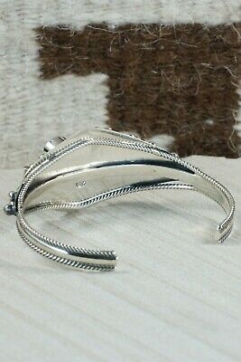 Navajo Turquoise and Sterling Silver Bracelet - Gregg Yazzie