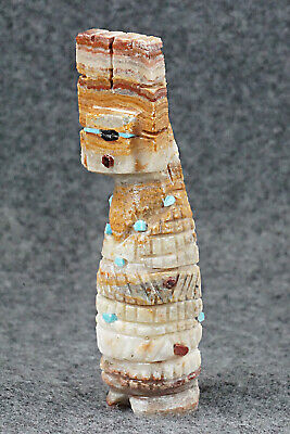 Corn Maiden Zuni Fetish Carving - Carl Etsate
