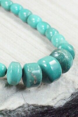 Turquoise & Sterling Silver Necklace - Louise Joe