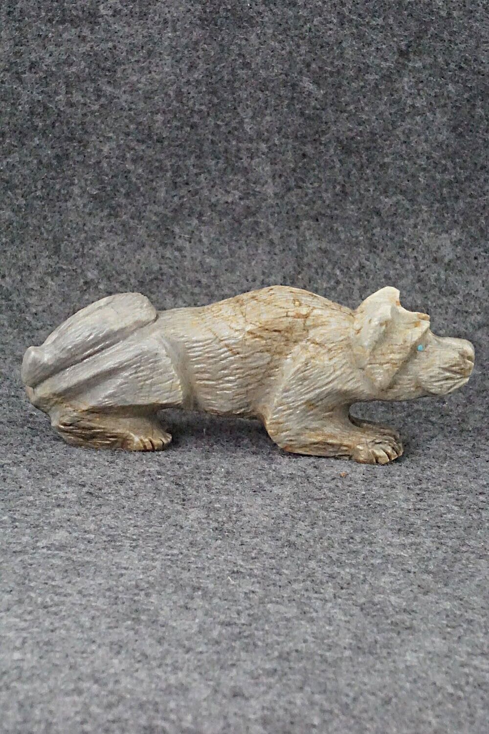 Mountain Lion Zuni Fetish Carving - Tony Mackel