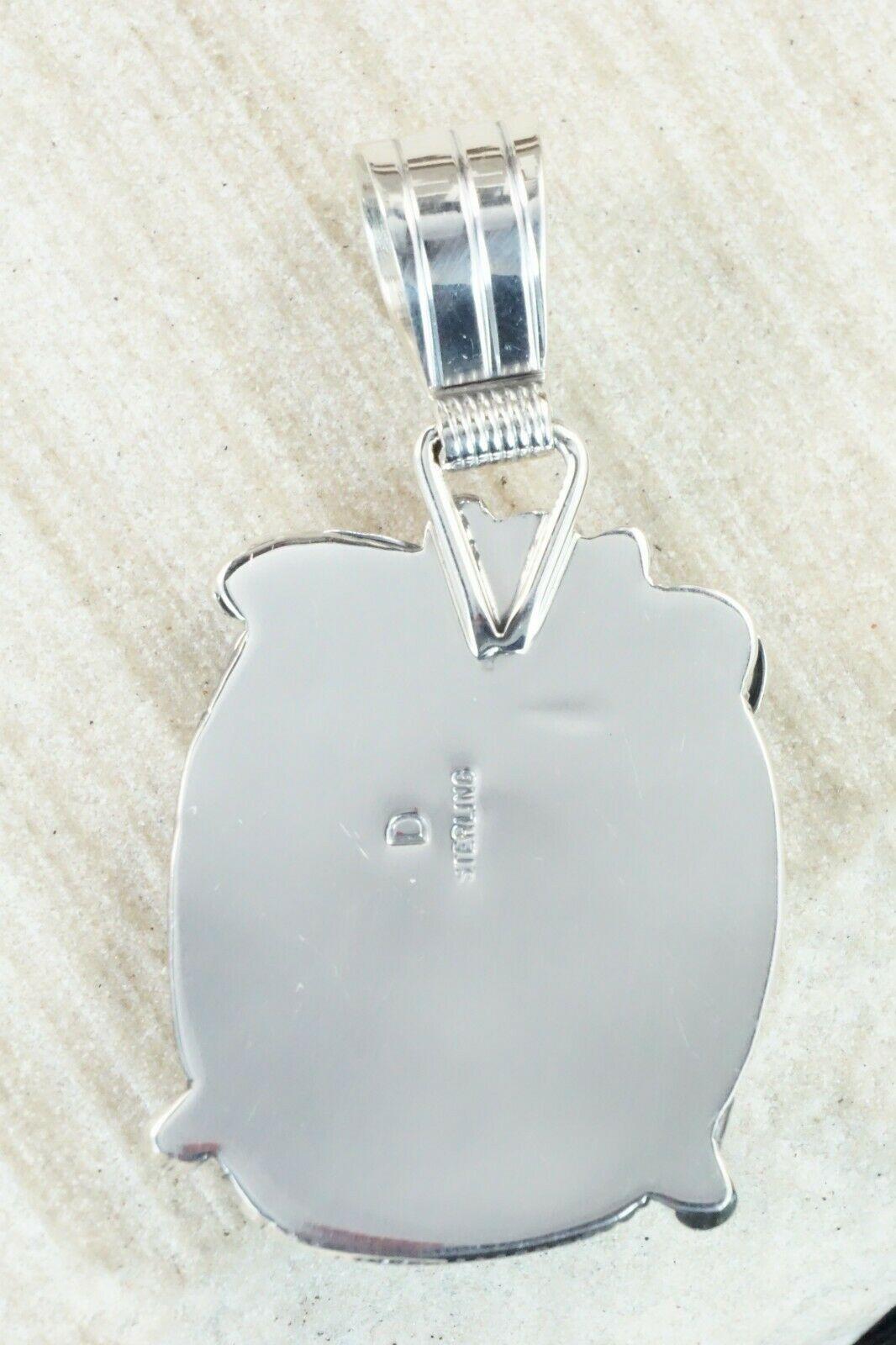 Turquoise & Sterling Silver Pendant - Davey Morgan