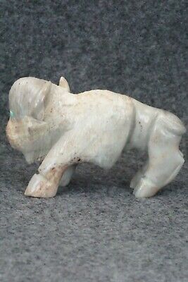 Buffalo Zuni Fetish Carving - Jonas Hustito