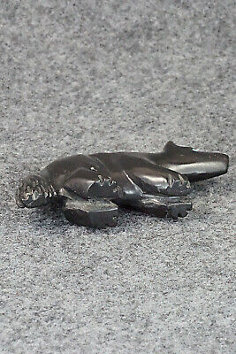 Wolf Zuni Fetish Carving - Andres Quandelacy