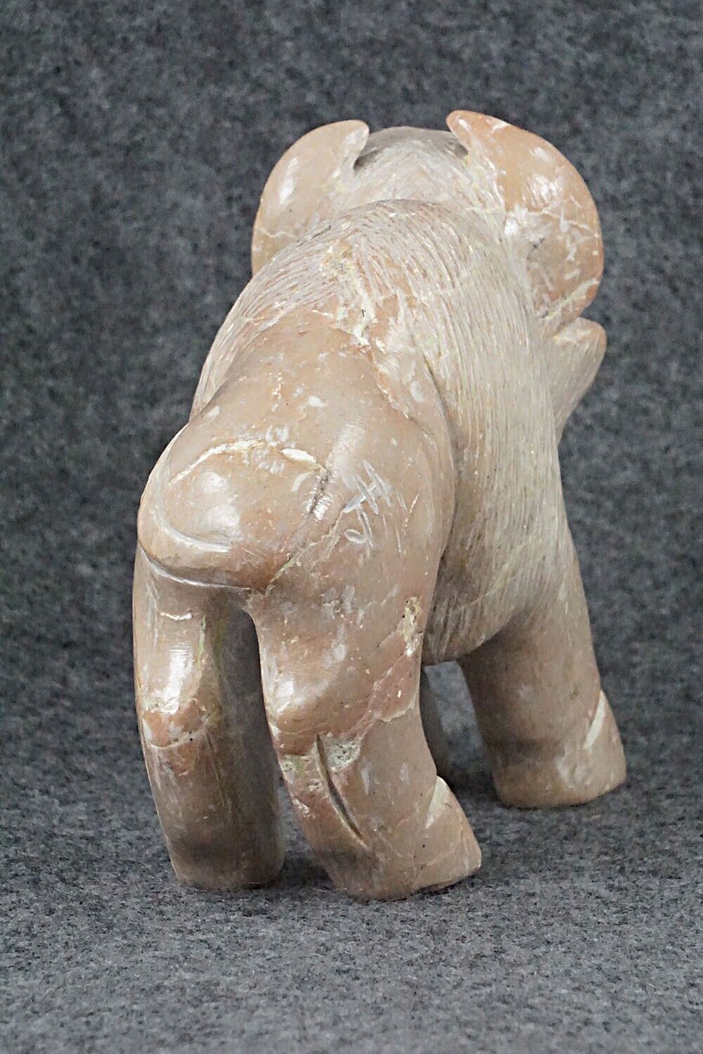 Buffalo Zuni Fetish Carving - Jonas Hustito