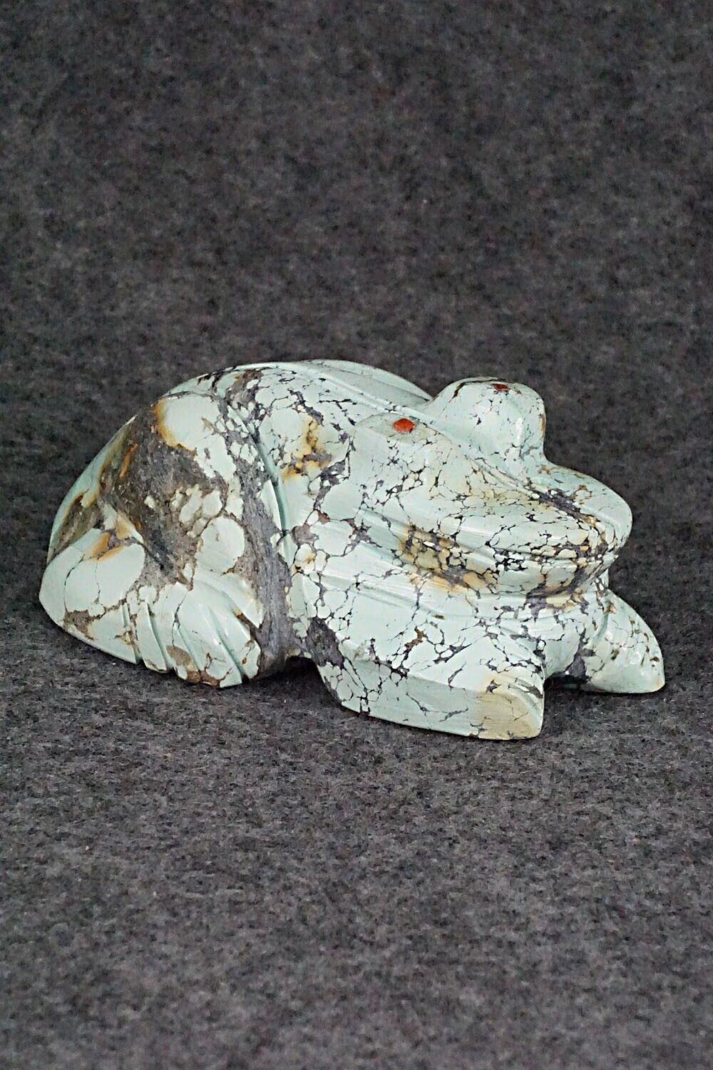 Frog Zuni Fetish Carving - Louise Ponchuella