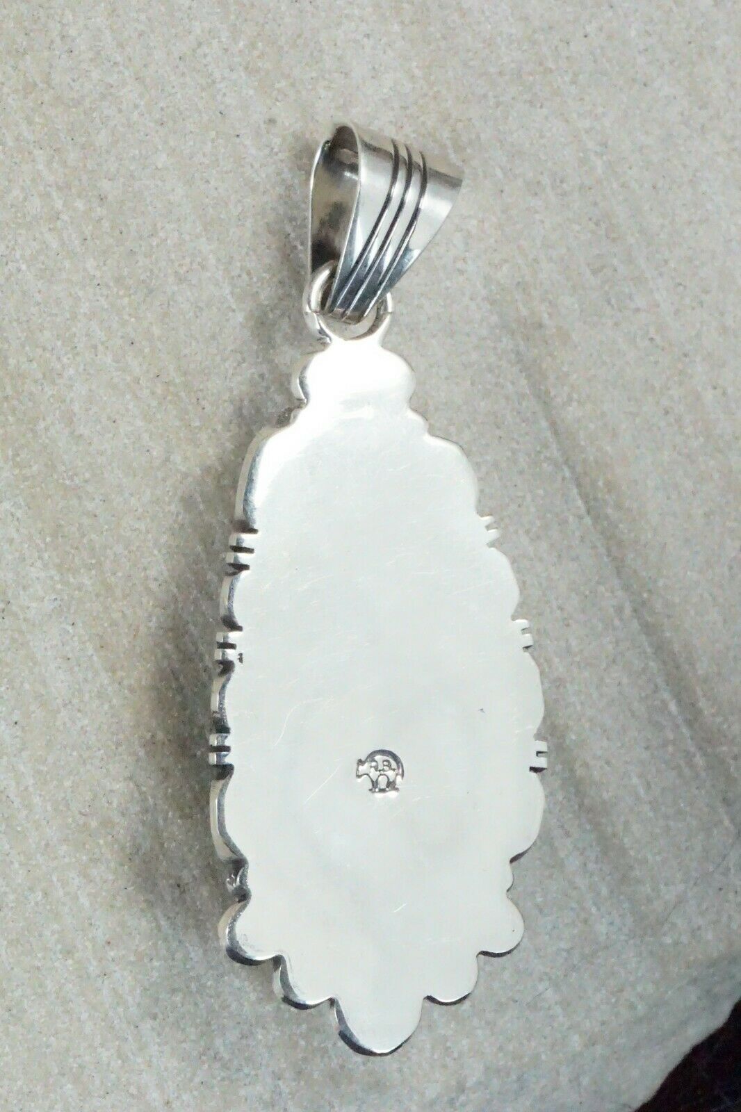 Turquoise & Sterling Silver Pendant - Daniel Benally