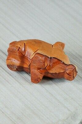 Pig Zuni Fetish Carving - Louise Ponchuella - High Lonesome Trading
