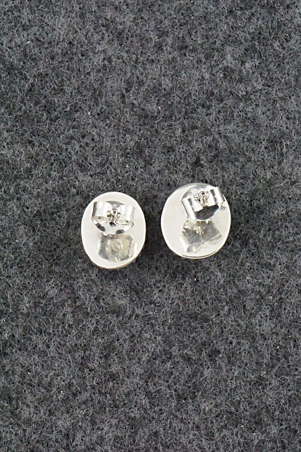 Turquoise & Sterling Silver Earrings - Jan Mariano