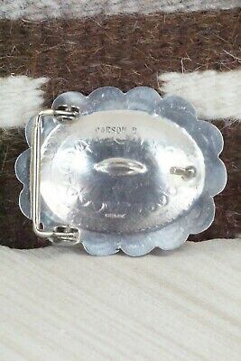 Sterling Silver Belt Buckle - Carson Blackgoat