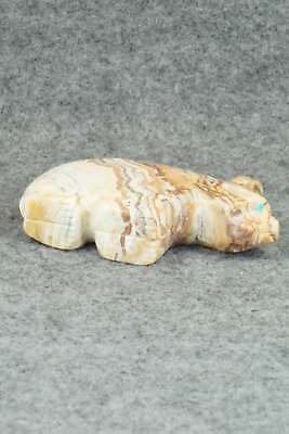 Bear Zuni Fetish Carving - Reynold Lunasee