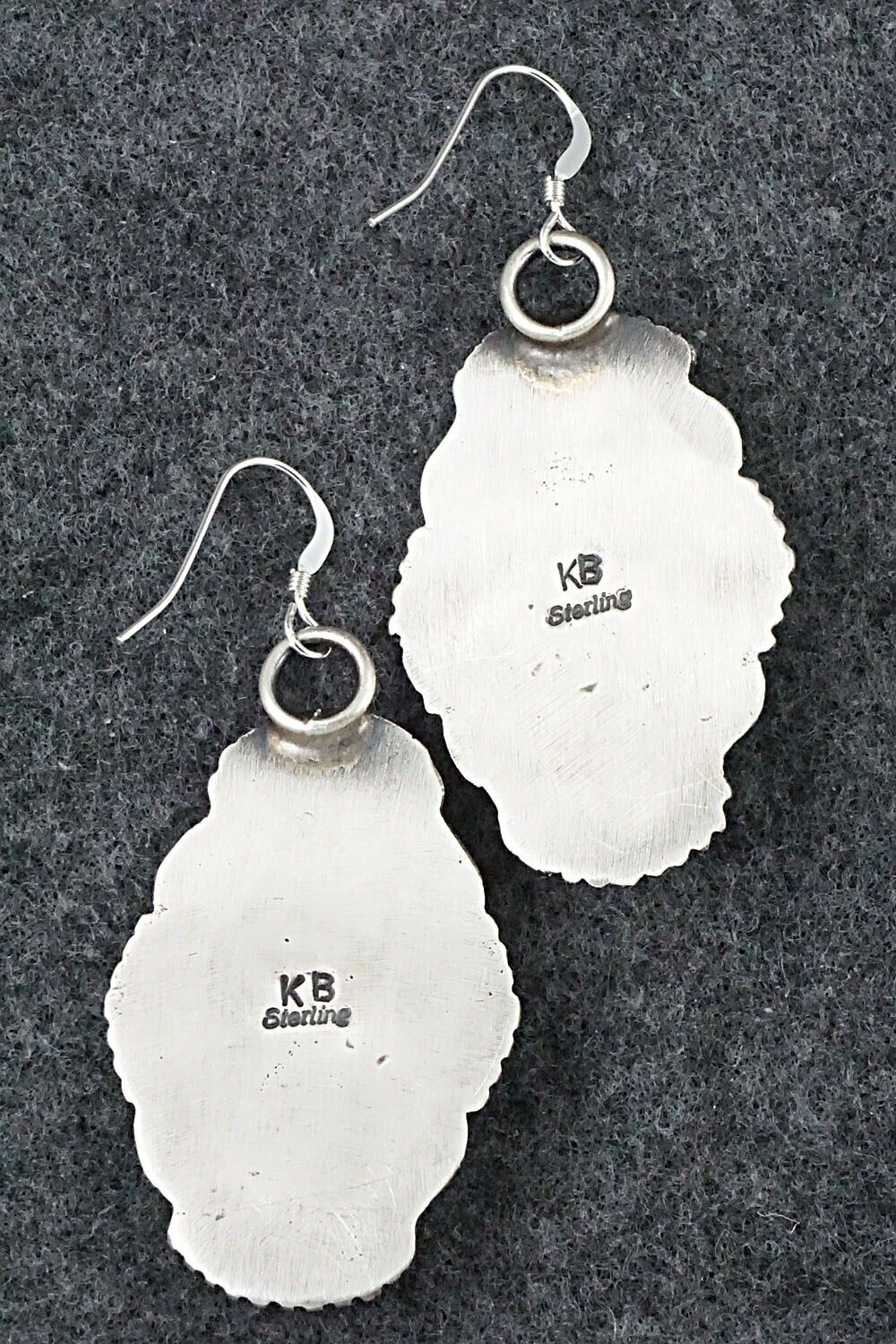 Turquoise & Sterling Silver Earrings - Linberg Billah