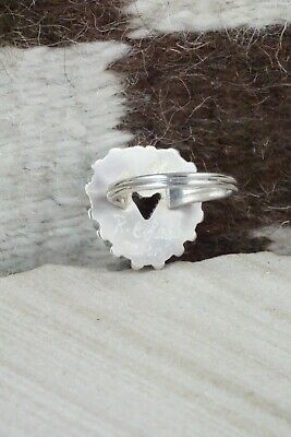 Turquoise & Sterling Silver Ring - Rebecca B. Laate - Size 4