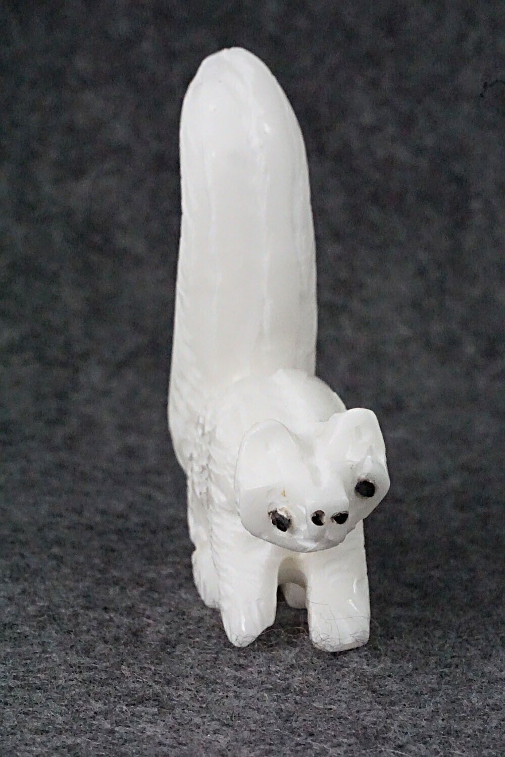 Badger Zuni Fetish Carving - Russell Shack