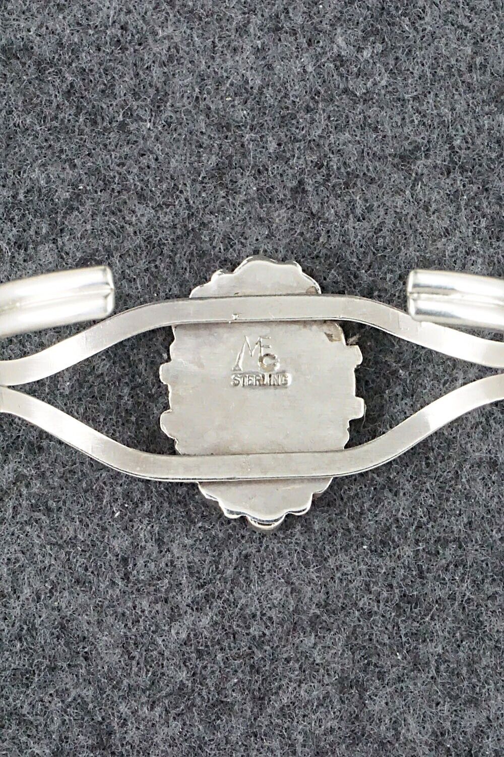 Turquoise & Sterling Silver Bracelet - MaryAnn Chavez