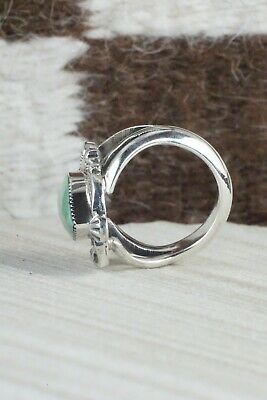 Turquoise & Sterling Silver Ring - Irvin Tsosie - Size 6.5