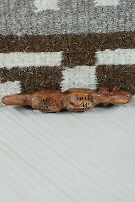 Dog Zuni Fetish Carving - Michael Mahooty - High Lonesome Trading