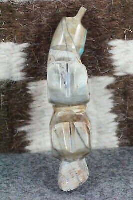 Wolf Zuni Fetish Carving - Stewart Alanzo