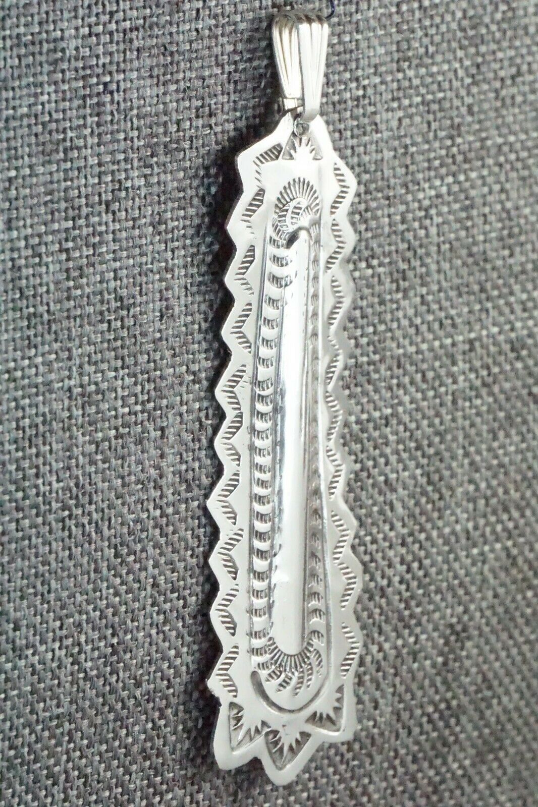 Sterling Silver Pendant - Native American
