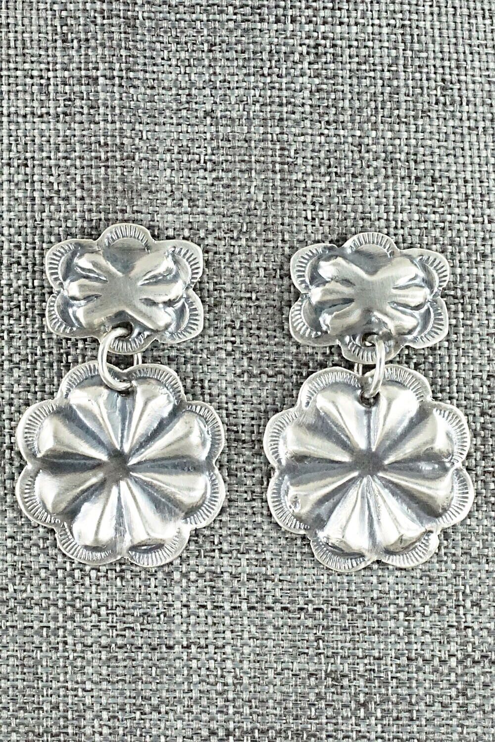 Sterling Silver Earrings - Joan Begay