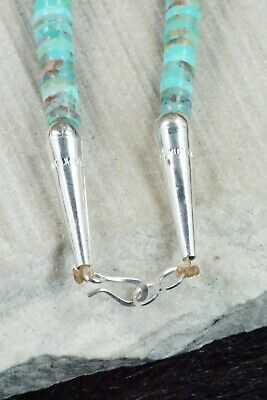Turquoise & Sterling Silver Necklace - Joann Garcia