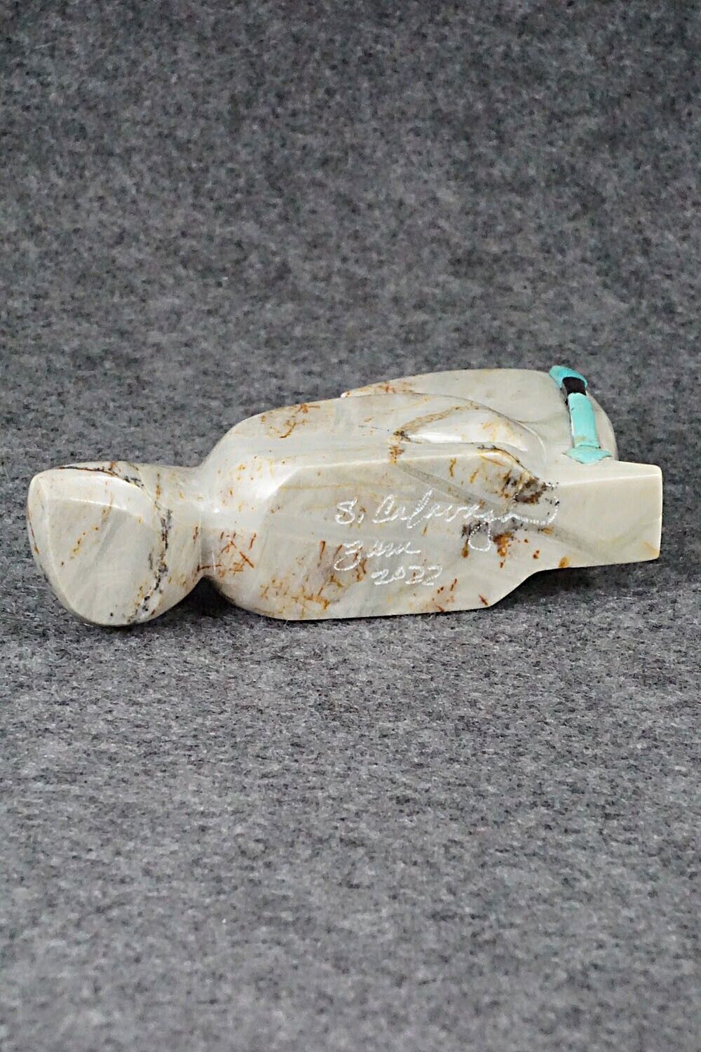 Coyote Zuni Fetish Carving - Shannon Calavaza