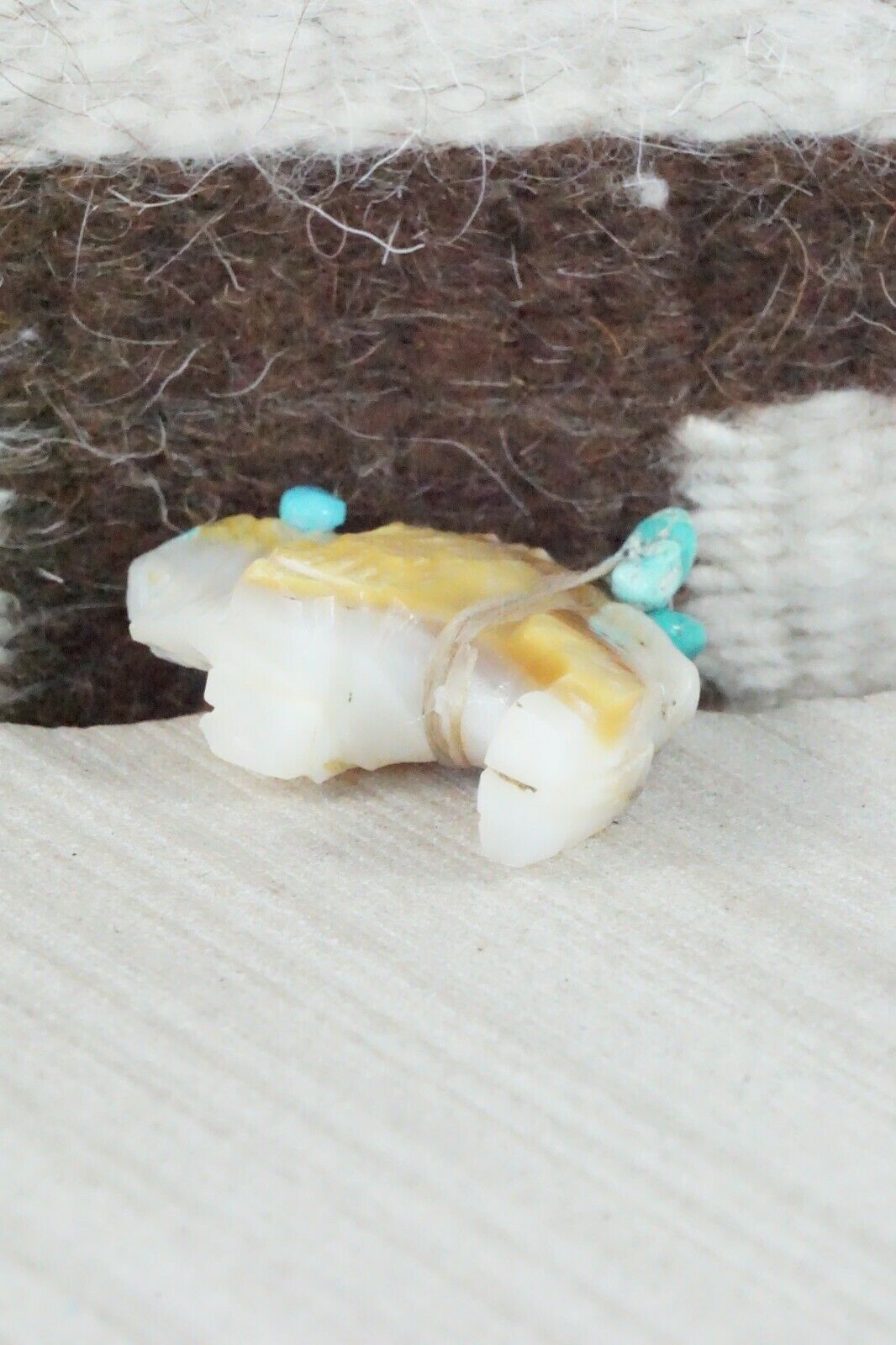 Buffalo Zuni Fetish Carving - Kevin Quam