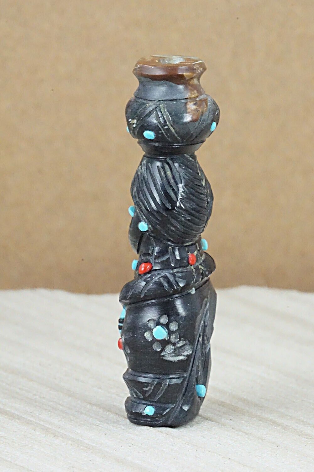 Ola Maiden Zuni Fetish Carving - Danette Laate