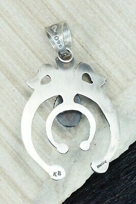 Turquoise & Sterling Silver Pendant - Kevin Billah
