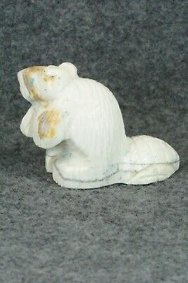 Beaver Zuni Fetish Carving - Gilbert Lonjose