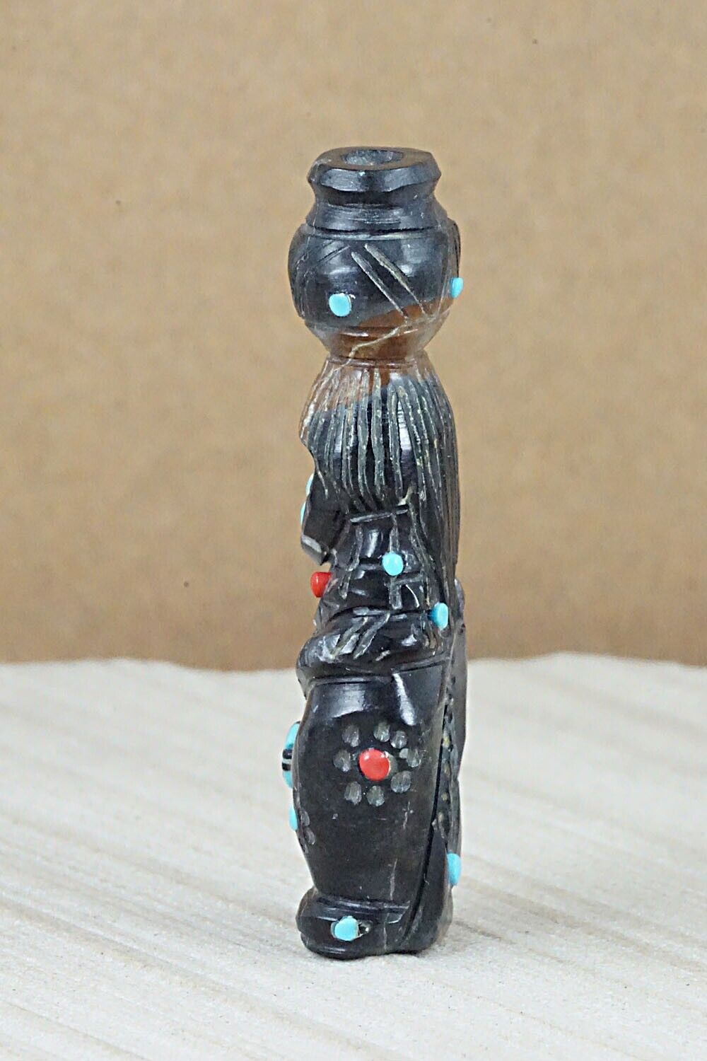 Ola Maiden Zuni Fetish Carving - Danette Laate