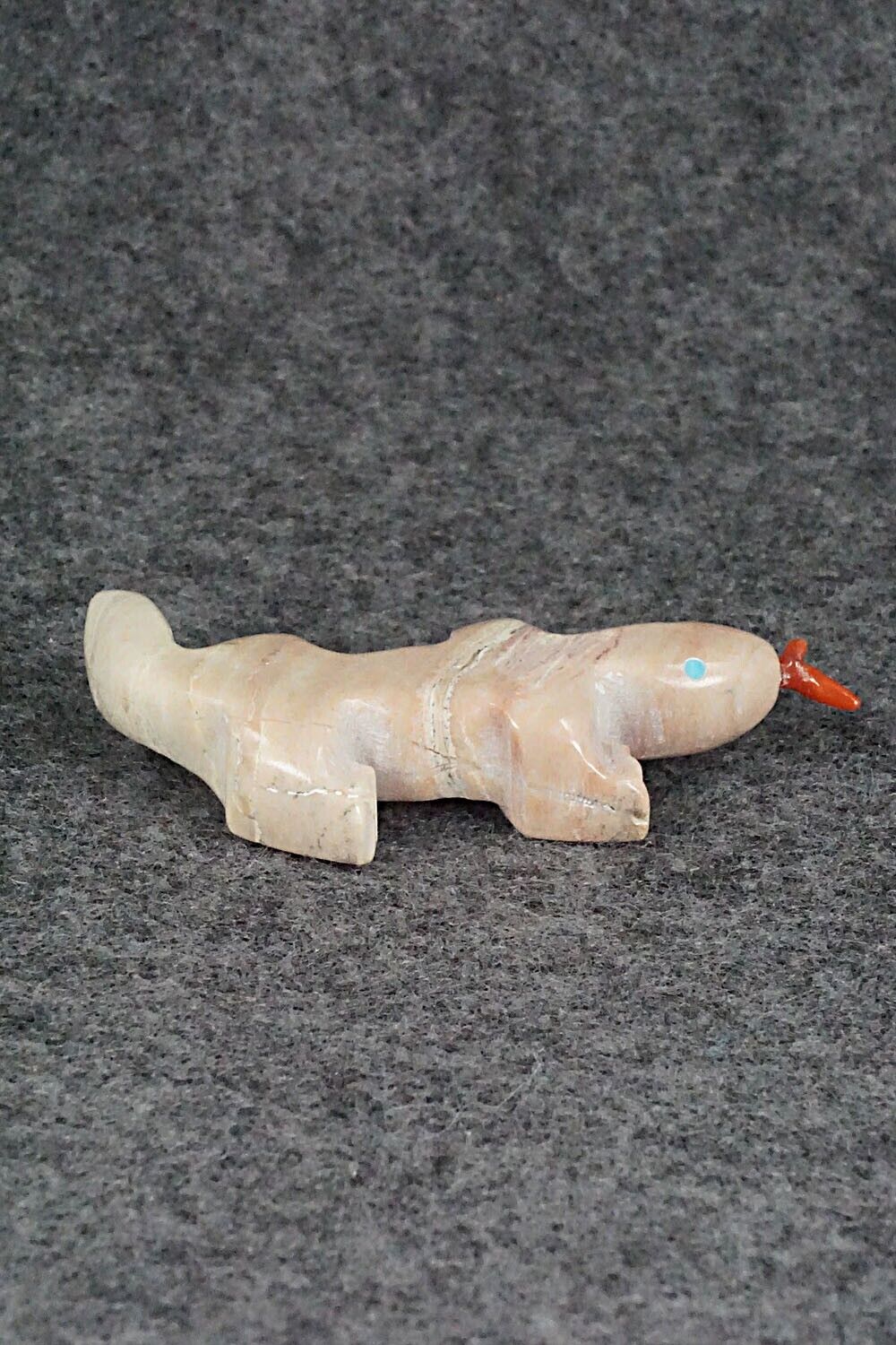 Lizard Zuni Fetish Carving - Cameron Nastacio