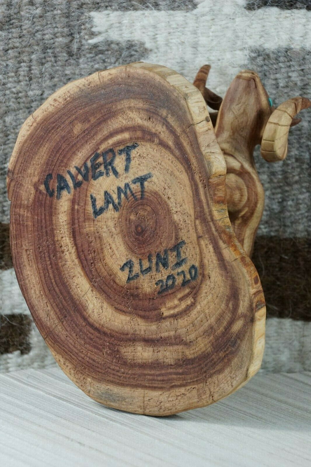 Ram Zuni Fetish Carving - Calvert Lamy - High Lonesome Trading