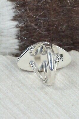 Turquoise & Sterling Silver Ring - Tom Dinesto - Size 6.75