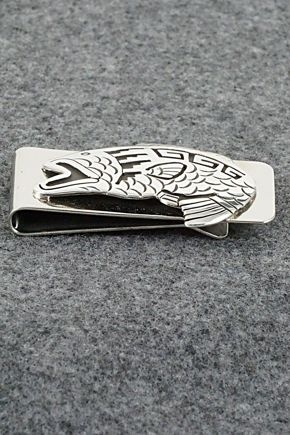 Sterling Silver & Stainless Steel Money Clip - Sonny Gene