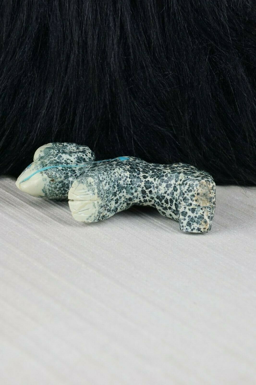 Ram Zuni Fetish Carving - Kevin Quam - High Lonesome Trading