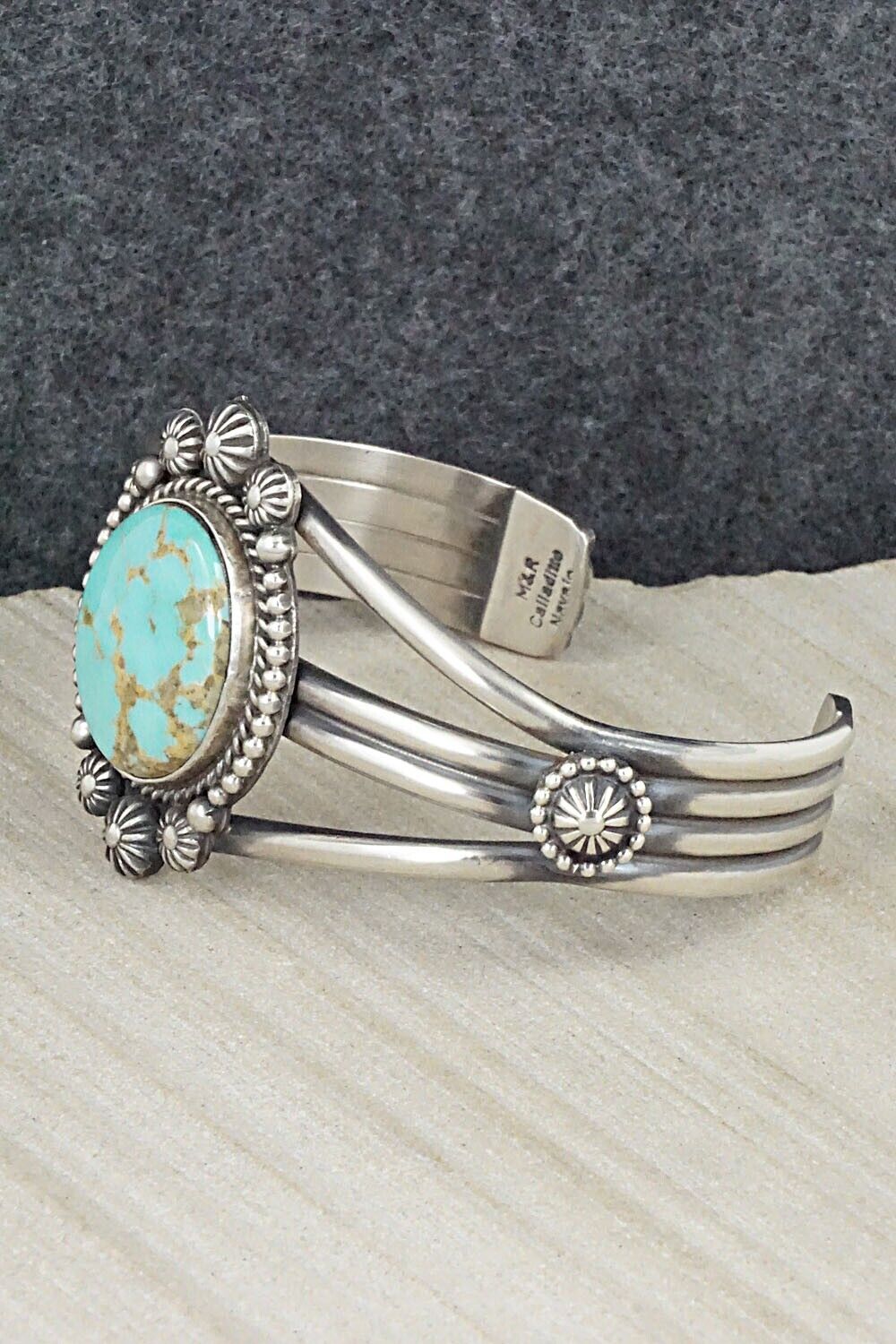 Turquoise & Sterling Silver Bracelet - Michael Calladitto