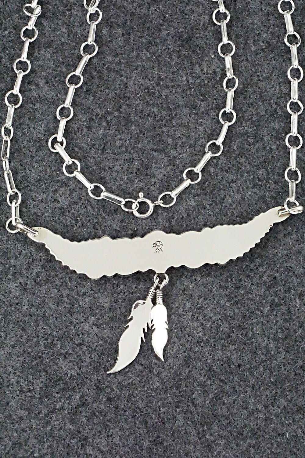 Coral & Sterling Silver Necklace - Sadie Jim