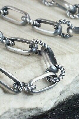 Sterling Silver Chain Necklace - Lawrence Yazzie