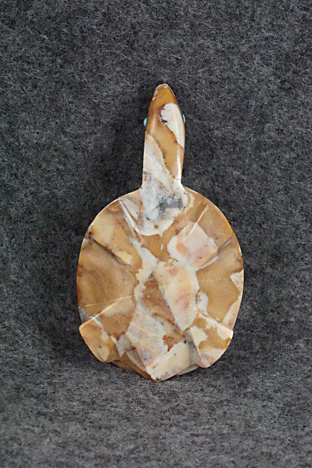 Turtle Zuni Fetish Carving - Ronnie Lunasee