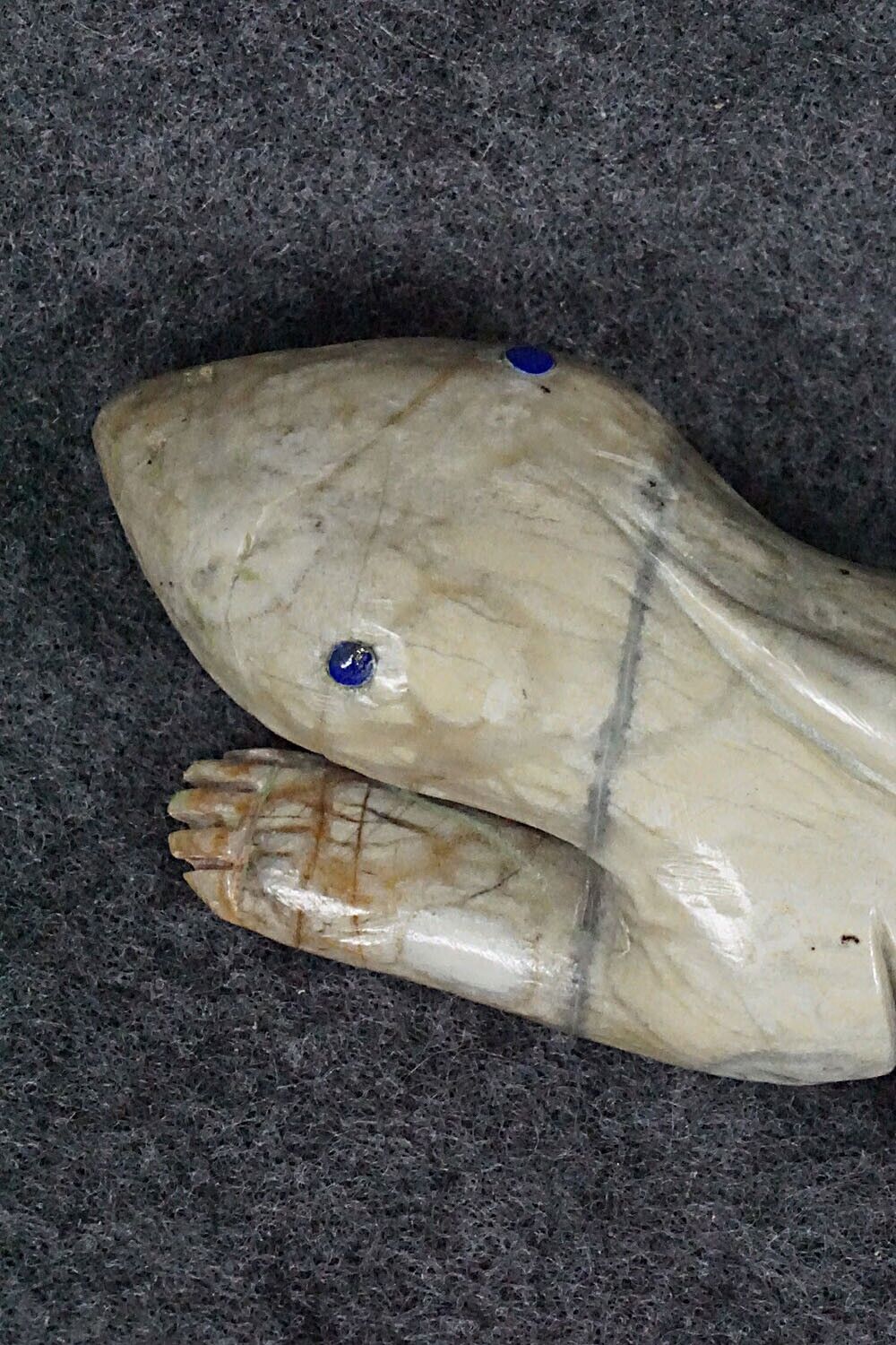 Lizard Zuni Fetish Carving - Jonas Hustito