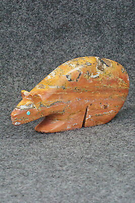 Bear Zuni Fetish Carving - Ronnie Lunasee