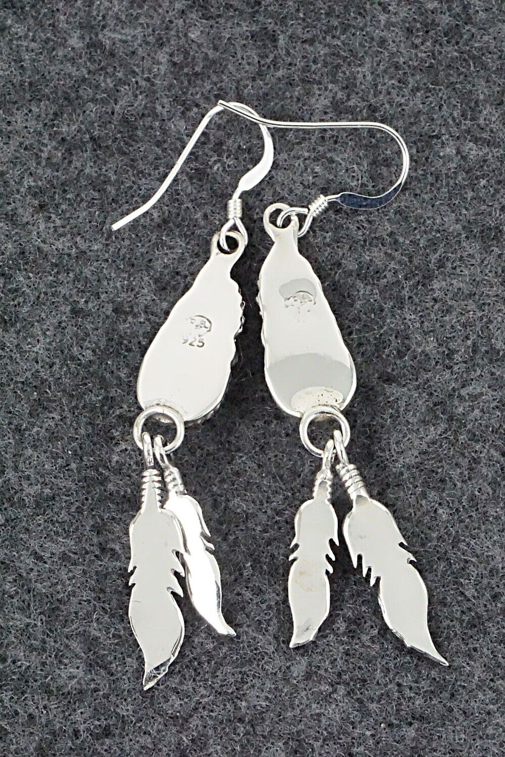 Turquoise & Sterling Silver Earrings - Judy Largo