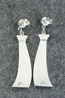 Onyx & Sterling Silver Earrings - James Bahe