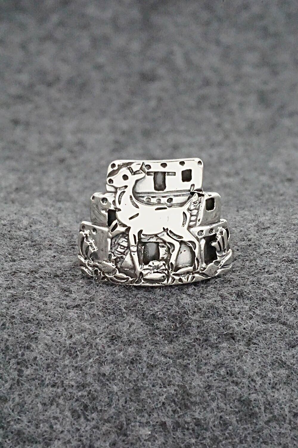Sterling Silver Ring - Robin Wood - Size 6.25