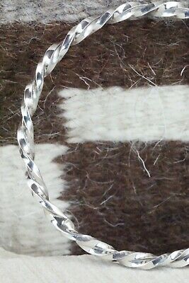 Sterling Silver Bangle - Elaine Tahe
