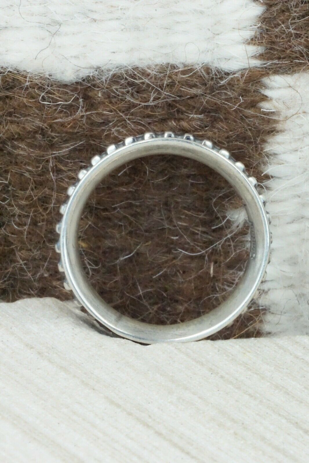 Sterling Silver Ring - Navajo - Size 15.25