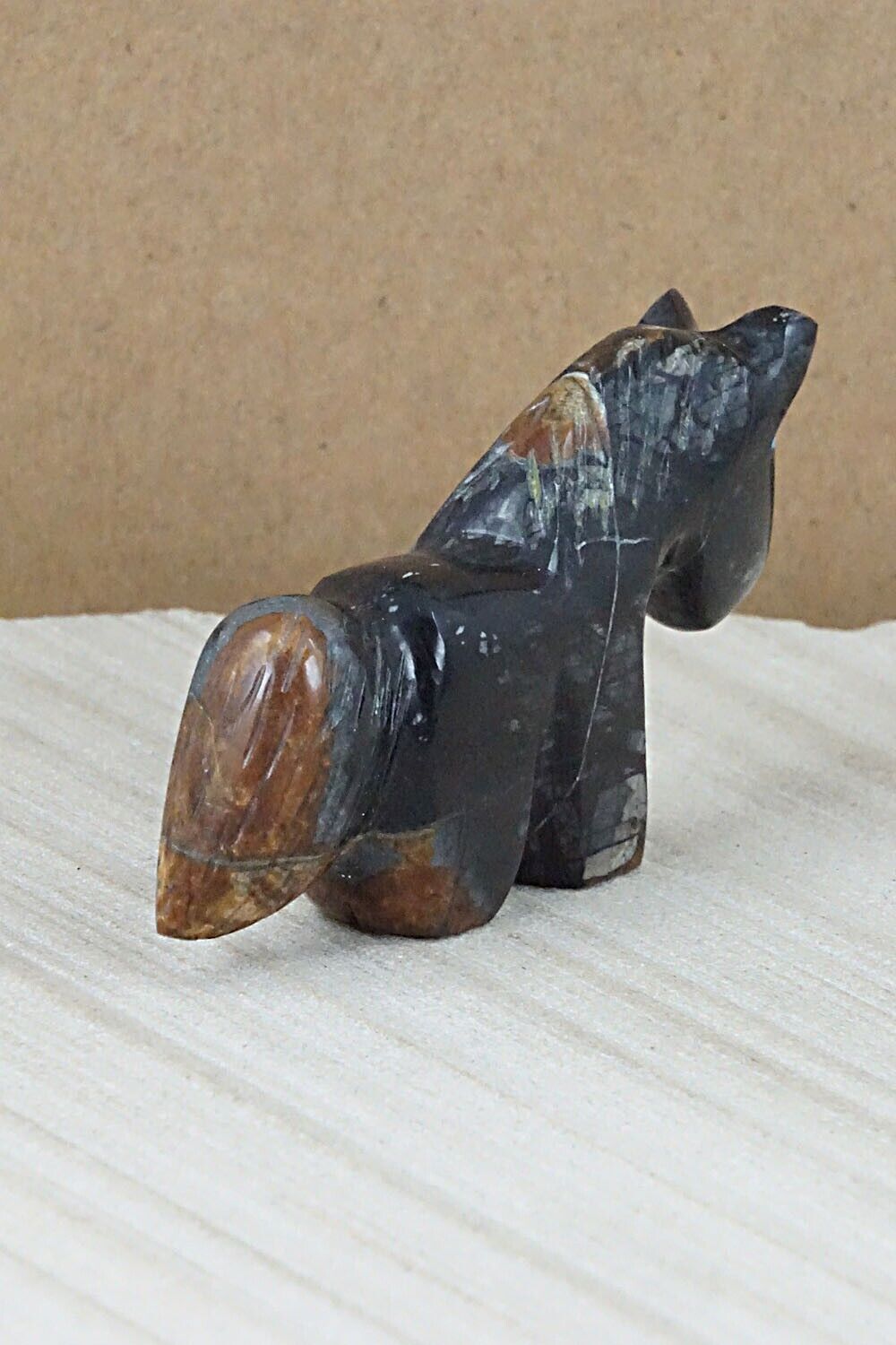 Horse Zuni Fetish Carving - Rodney Laiwakete