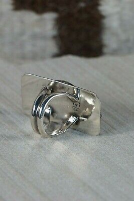 Navajo Sterling Silver Arrow Ring - Native American - Size 4.75