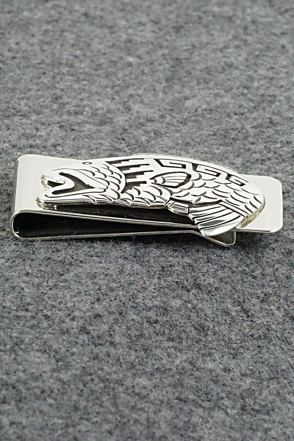 Sterling Silver & Stainless Steel Money Clip - Sonny Gene