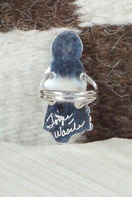 Corn Maiden & Sterling Silver Ring - Joyce Waseta - Size 7.5 - High Lonesome Trading